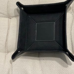 LEATHER BLACK or BROWN all for jewelry phone or other items to be in one place